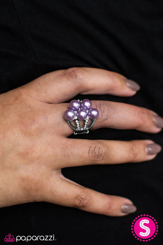 Paparazzi Ring ~ Can You Keep A SEA-cret? - Purple