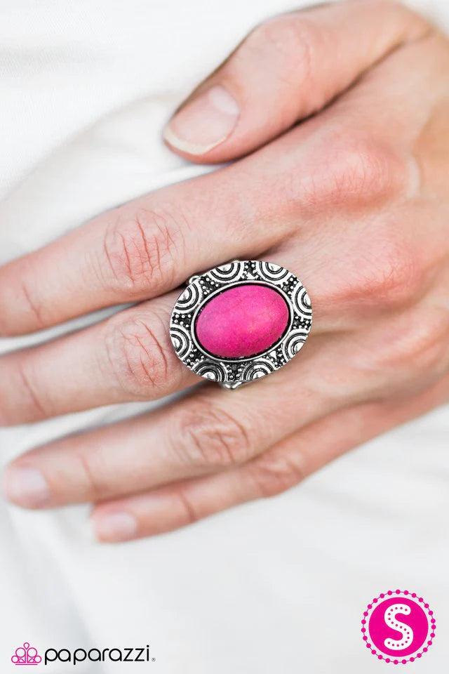 Anillo Paparazzi ~ Dune Chaser - Rosa