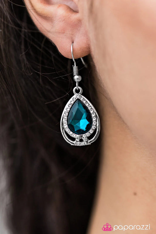 Paparazzi Earring ~ Anything Is POSH-ible! - Blue