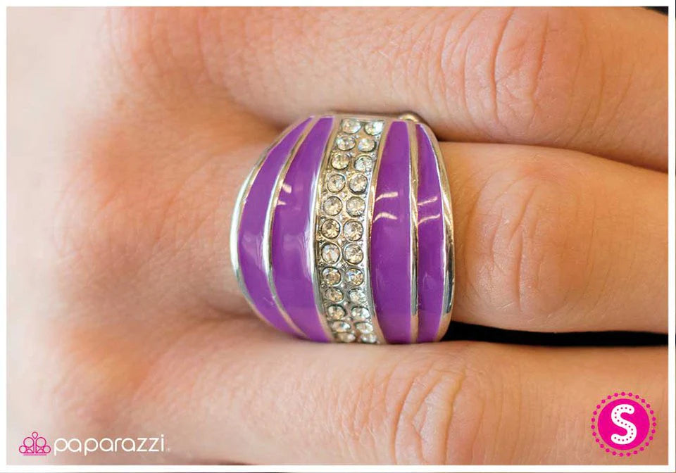 Paparazzi Ring ~ Everything in Its Place - Purple