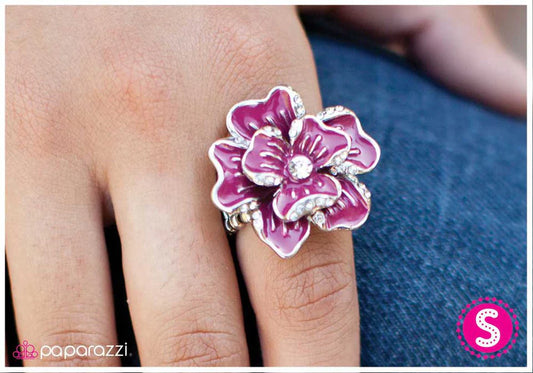 Paparazzi Ring ~ A Lively Bunch - Purple