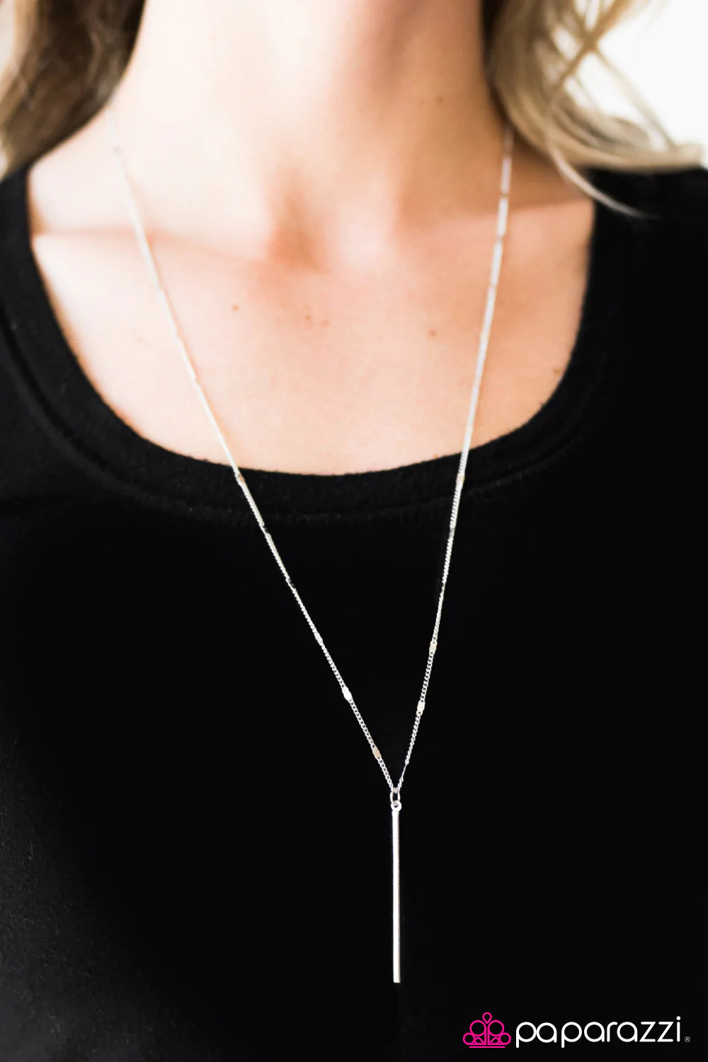 Paparazzi Necklace ~ Simple Shine - Silver