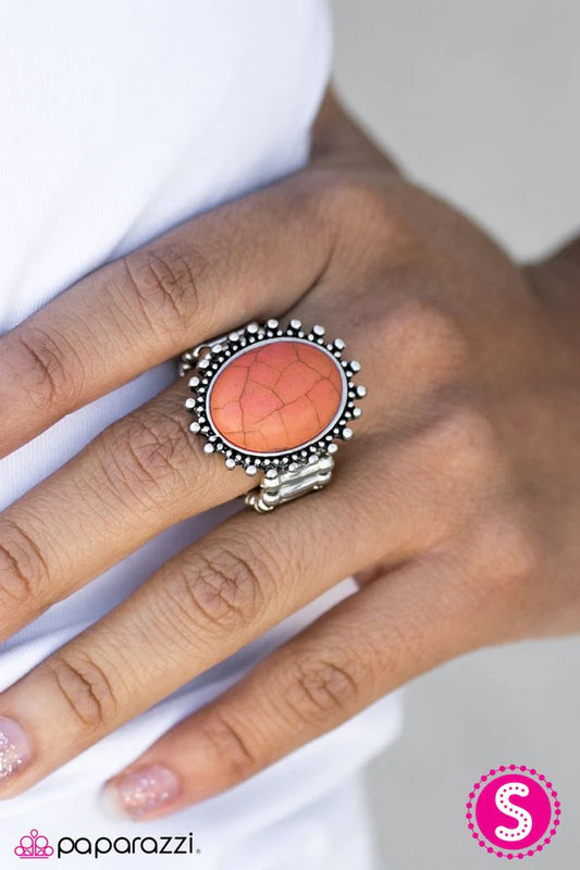 Paparazzi Ring ~ Sandstone Mountains - Orange