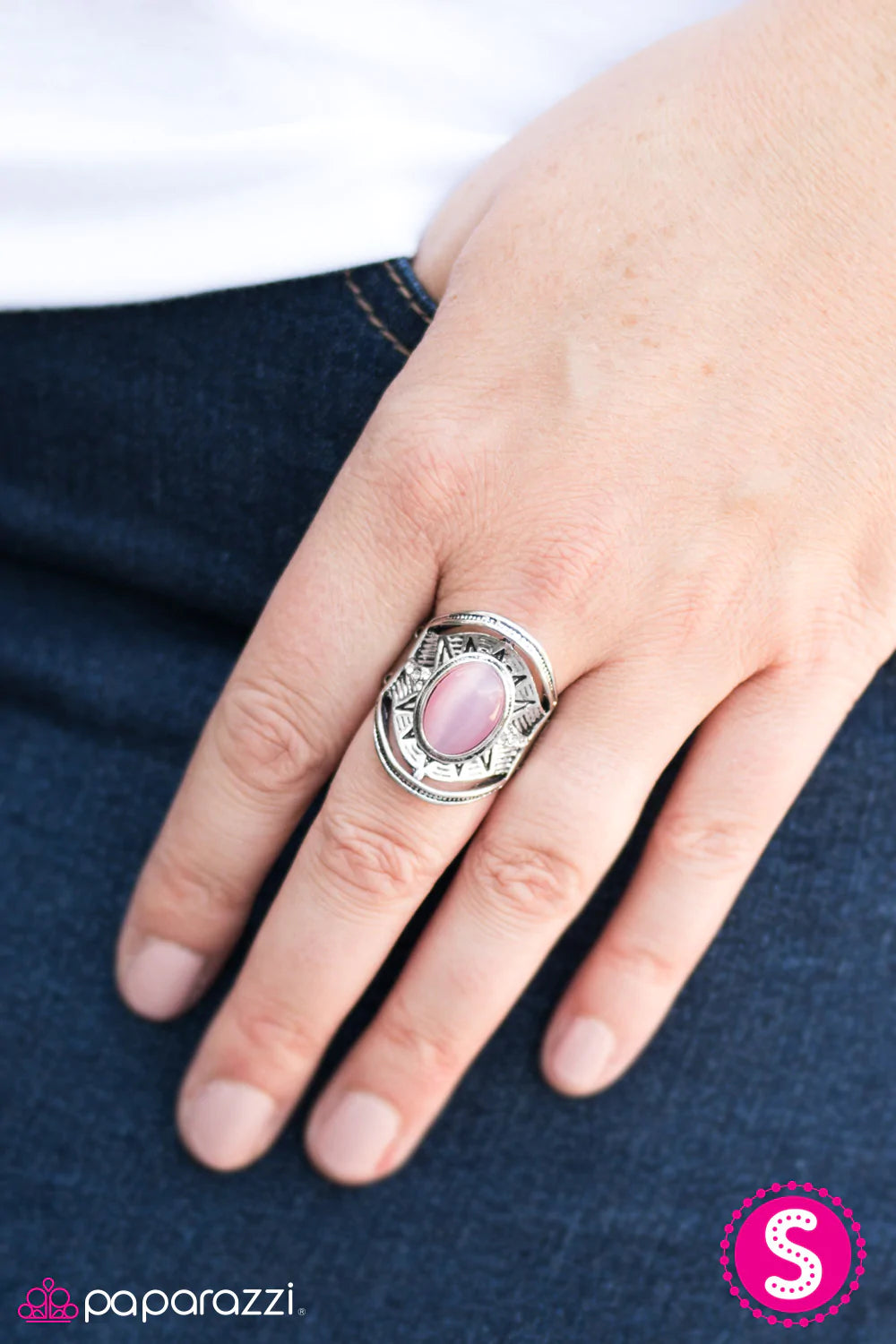 Anillo Paparazzi ~ Summer Blaze - Rosa