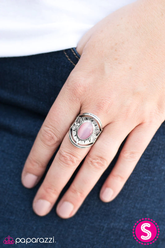 Anillo Paparazzi ~ Summer Blaze - Rosa