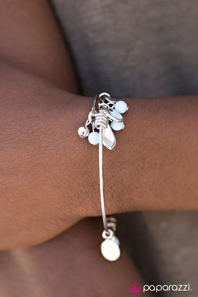 Pulsera Paparazzi ~ Sea Seeker - Azul