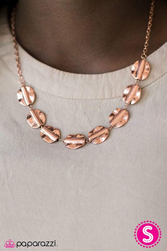 Paparazzi Necklace ~ TRIBE, TRIBE, Again - Copper