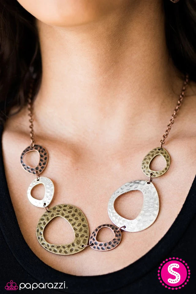 Paparazzi Necklace ~ The Alpha - Multi