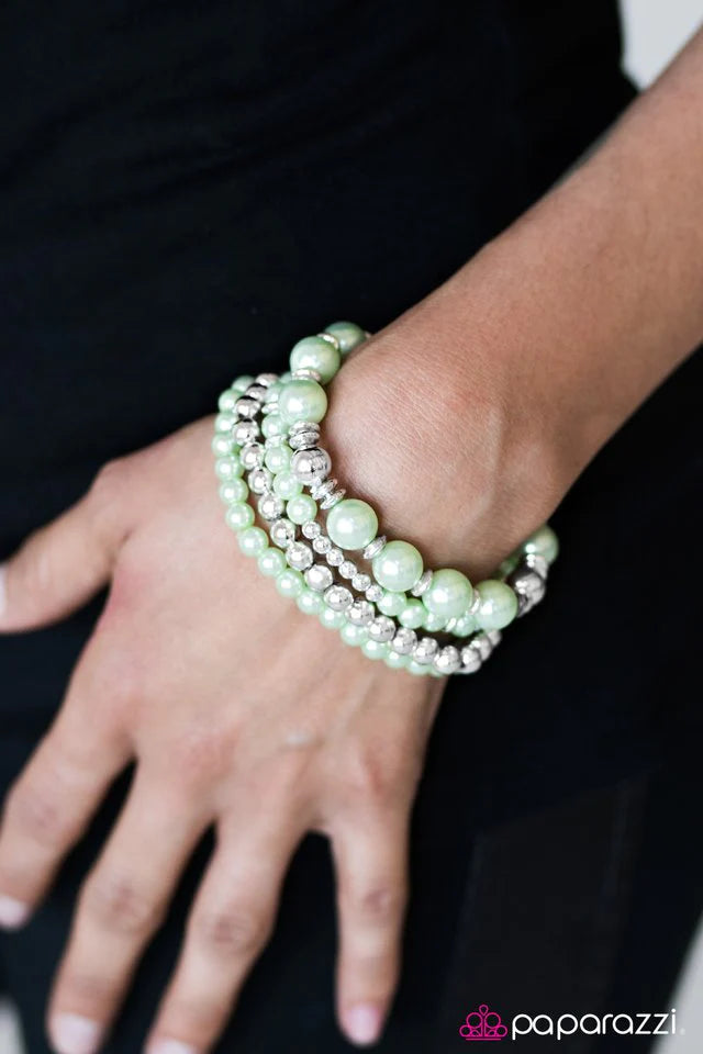 Paparazzi Bracelet ~ Party Like Gatsby - Green