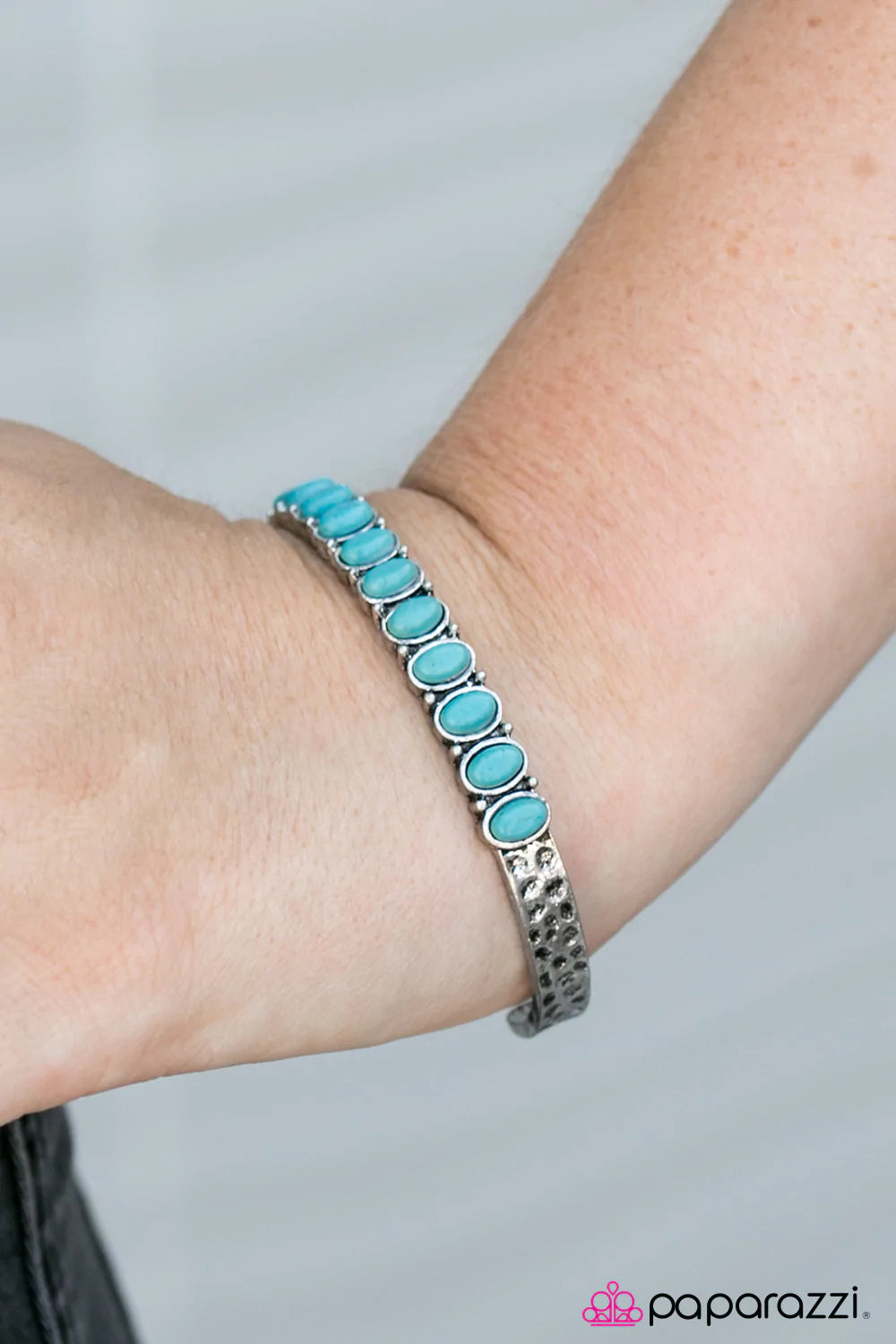 Paparazzi Bracelet ~ Mojave Rainbow - Blue