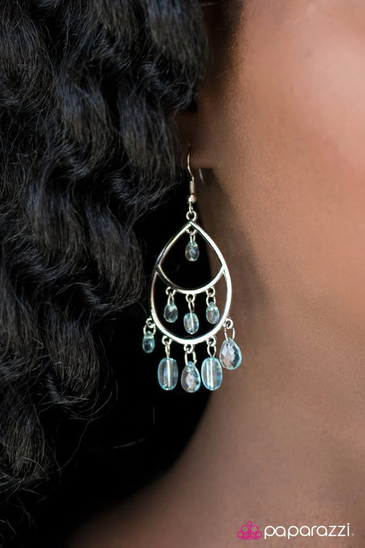 Pendiente Paparazzi ~ Sparkling Soiree - Azul