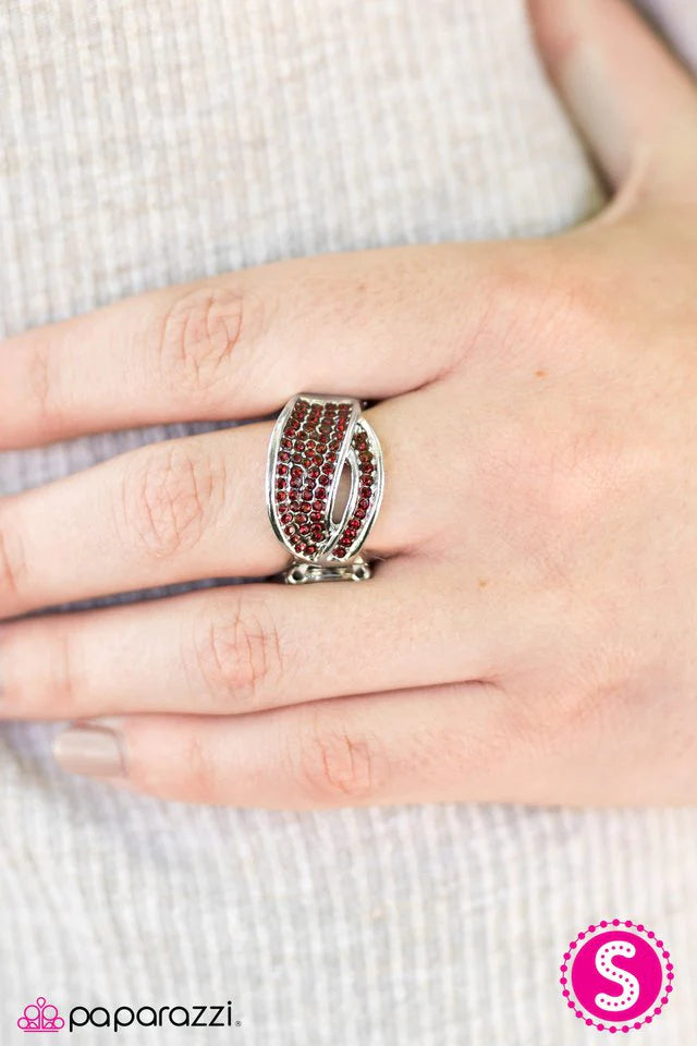 Paparazzi Ring ~ Love At First SPARK - Red