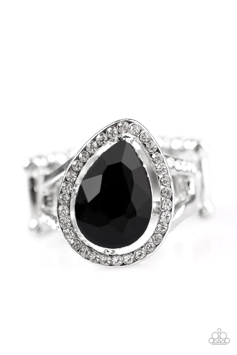 Anillo Paparazzi ~ Grammy Grandeur - Negro