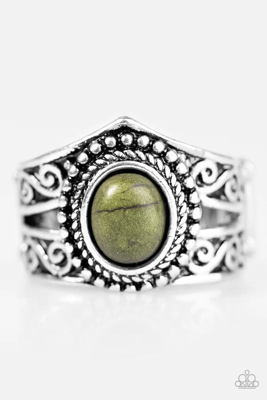 Paparazzi Ring ~ Chief Of Chic  - Green