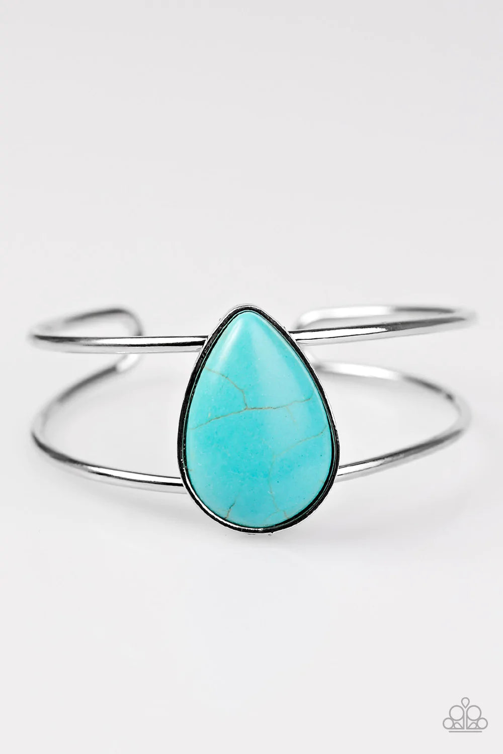 Pulsera Paparazzi ~ Oasis Oculto - Azul