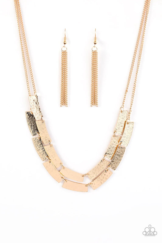 Paparazzi Necklace ~ Call Me Cleopatra  - Gold