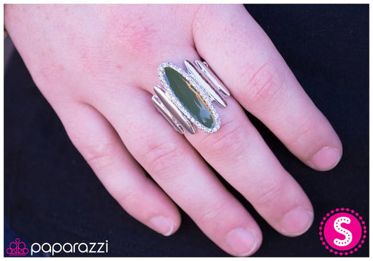 Anillo de paparazzi ~ No me encierres - Verde