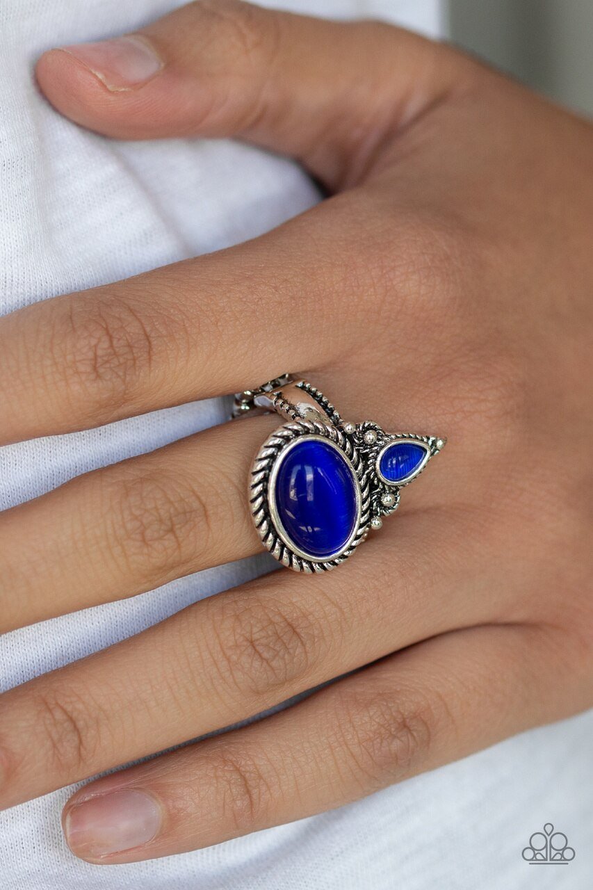 Paparazzi Ring ~ Malibu Mist - Blue
