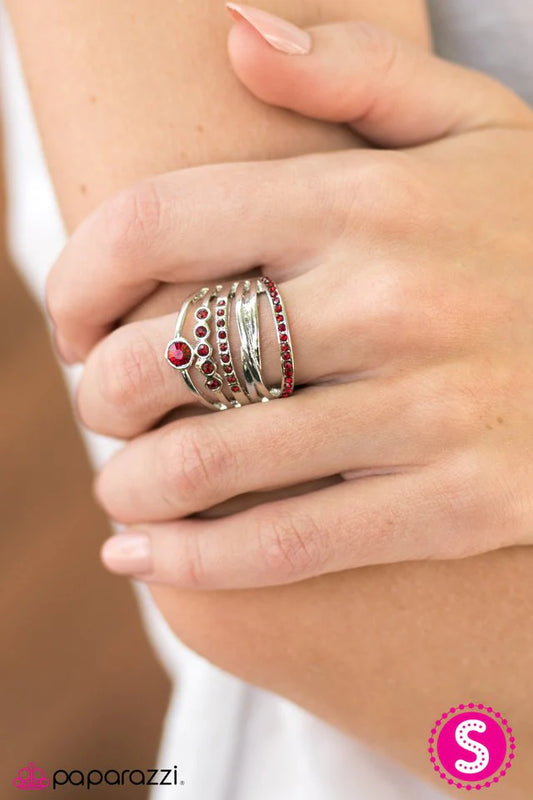Paparazzi Ring ~ Princess Of My Fairytale - Red