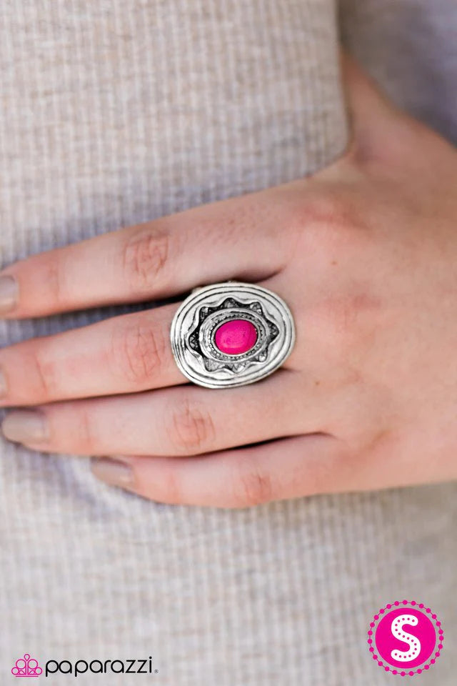 Paparazzi Ring ~ A Tribal Affair - Pink