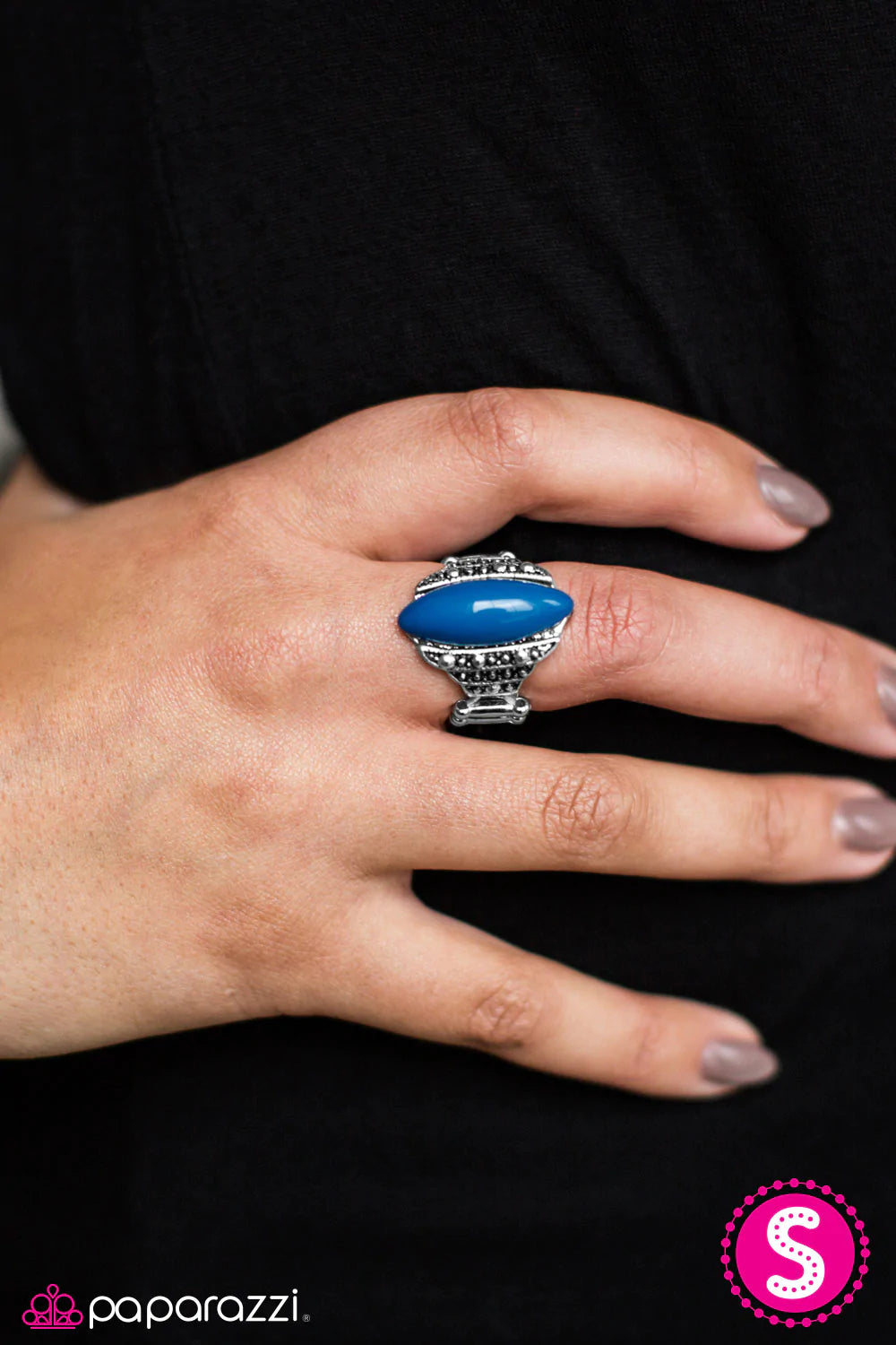 Paparazzi Ring ~ Trekking Through The Amazon - Blue