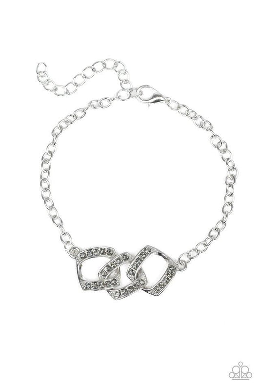 Pulsera Paparazzi ~ Urban Retreat - Plata