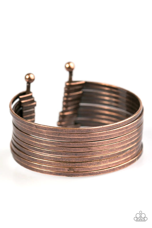 Paparazzi Bracelet ~ Queen Of The Gypsies - Copper