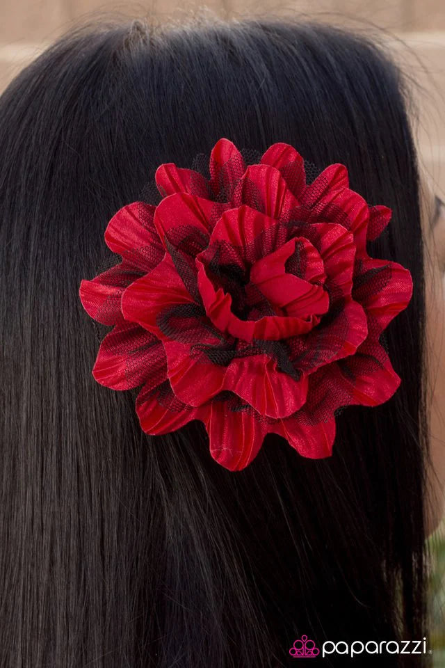 Paparazzi Hair Accessories ~ The Jazz Age - Red