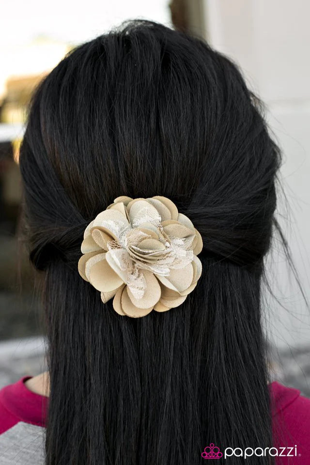 Paparazzi Hair Accessories ~ Queens Lace - Brown