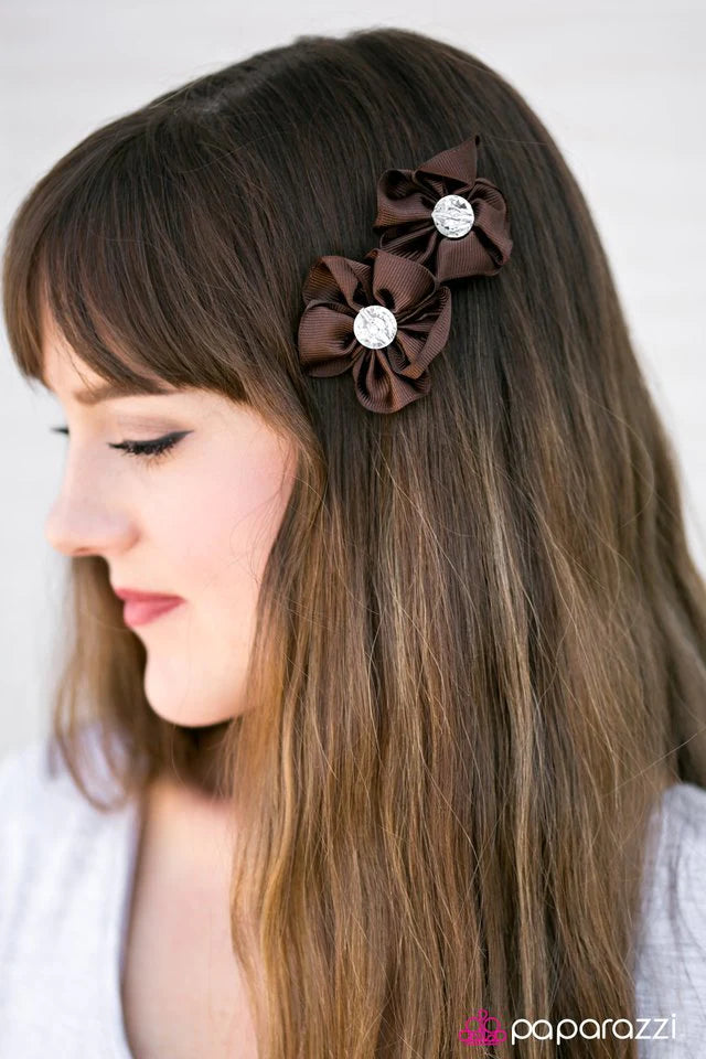 Paparazzi Hair Accessories ~ Tea Garden - Brown