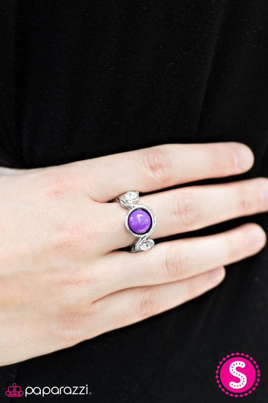 Paparazzi Ring ~ Whimsy Ways - Purple