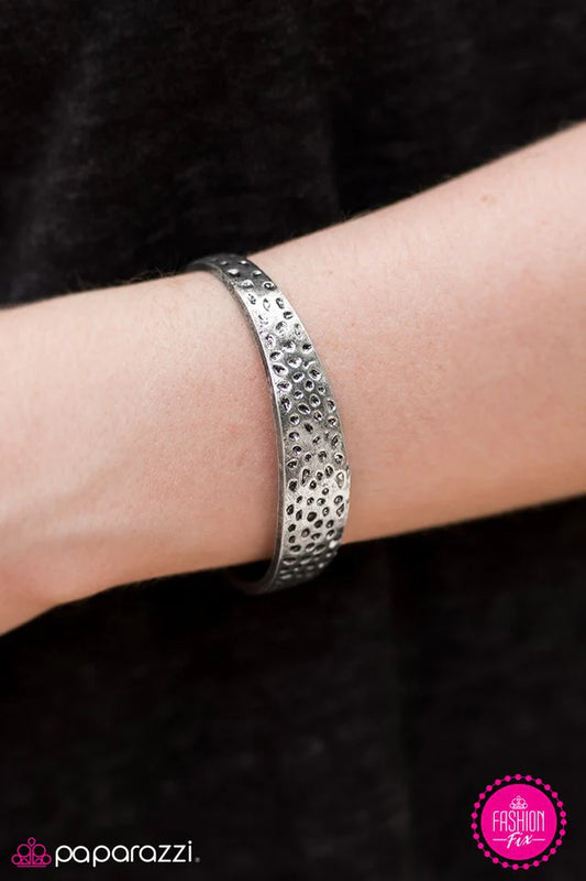 Paparazzi Bracelet ~ All SHINE To Give - Silver