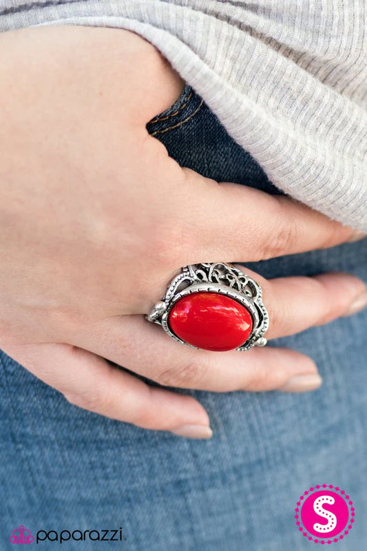Paparazzi Ring ~ Fairytales Do Come True - Red