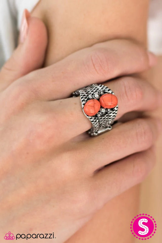 Anillo Paparazzi ~ DUNES-day - Naranja