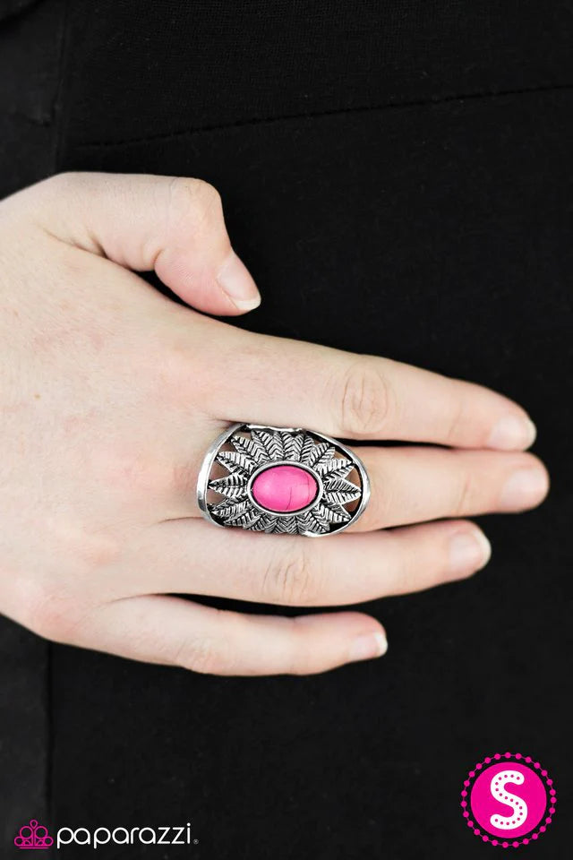 Paparazzi Ring ~ Natural Habitat - Pink