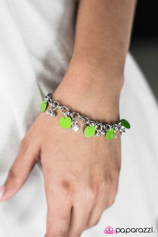 Paparazzi Bracelet ~ Be My Sunshine - Green