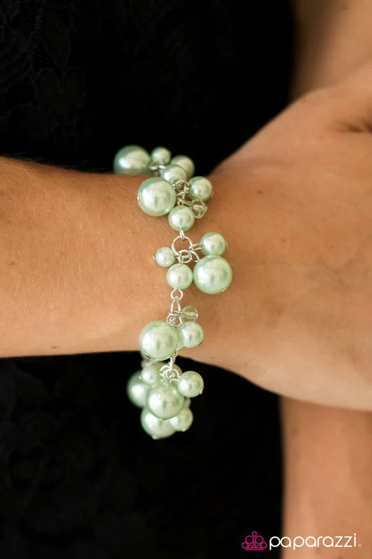 Paparazzi Bracelet ~ Out To Sea - Green