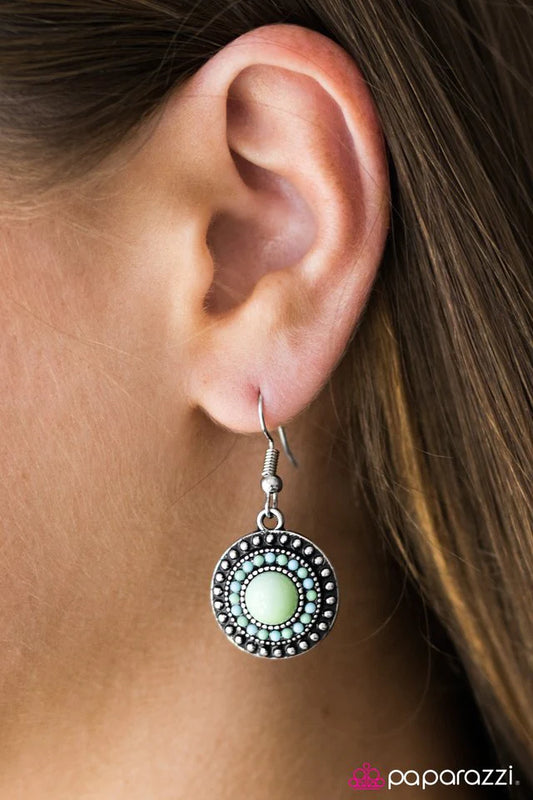 Paparazzi Earring ~ Paradise Isla - Multi