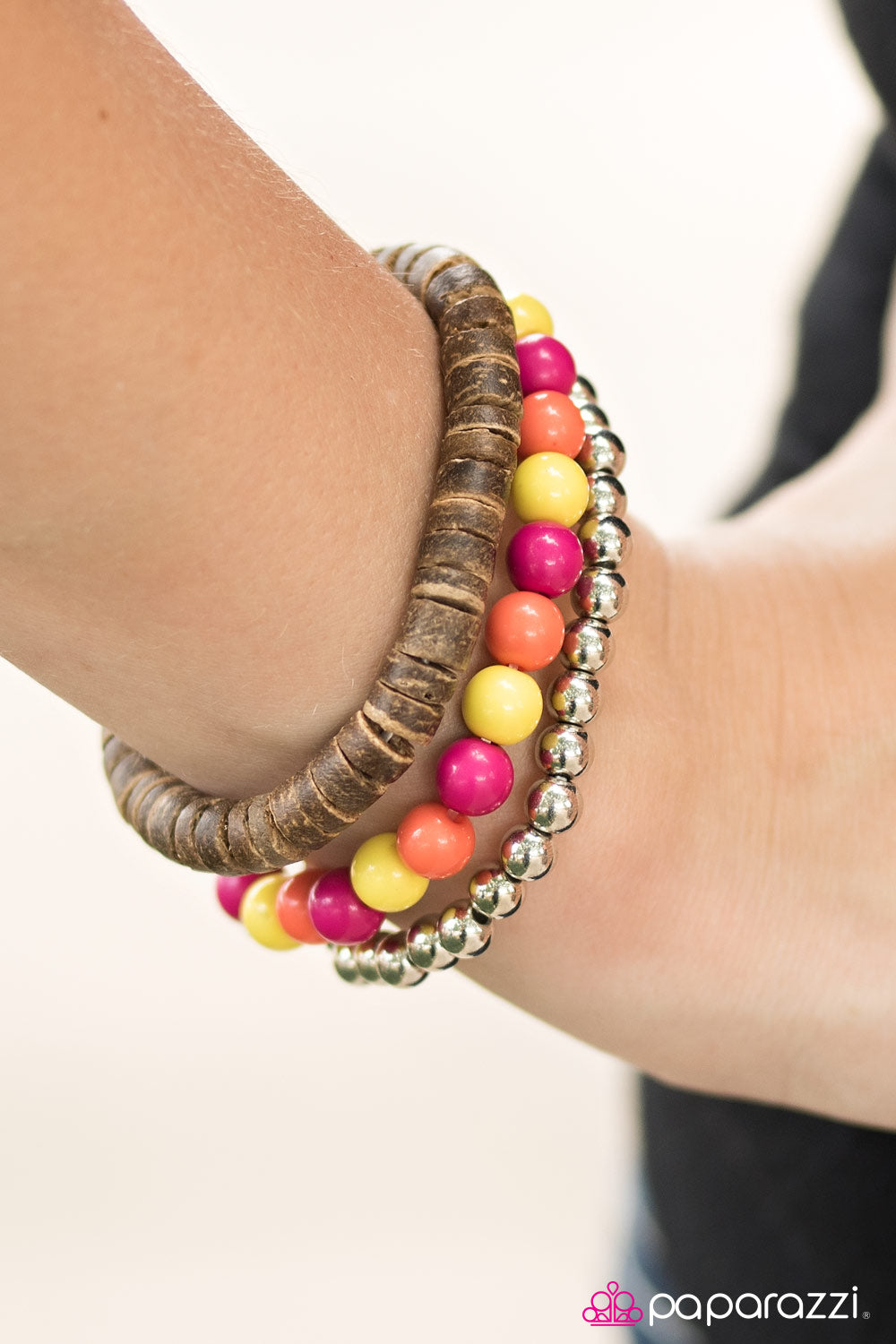 Pulsera Paparazzi ~ Efecto suelo - Multi