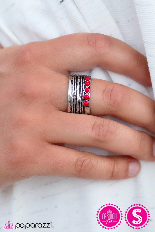 Paparazzi Ring ~ This Might Take A-WILD - Red