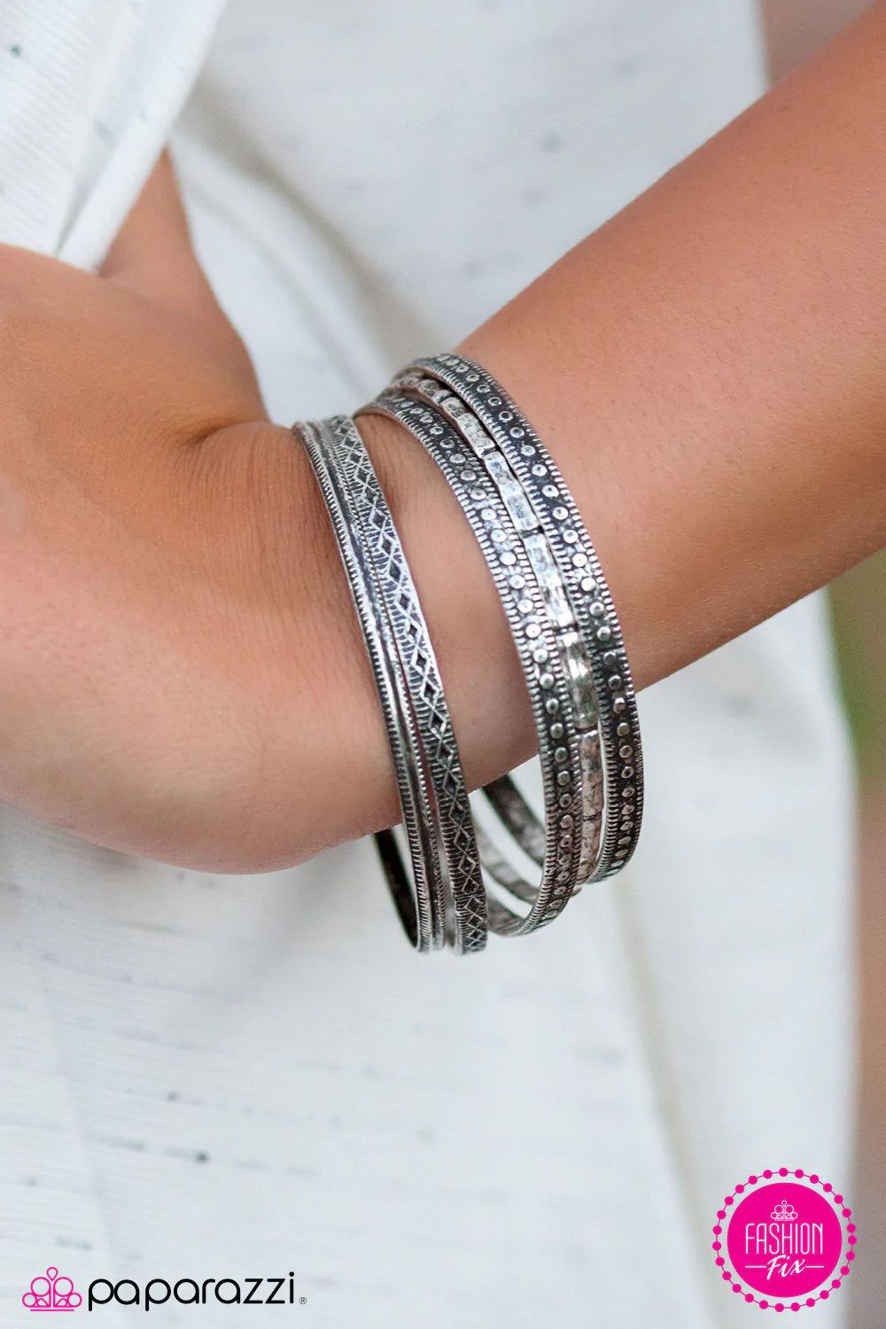 Paparazzi Bracelet ~ Never Know Until You TRIBE  - Silver