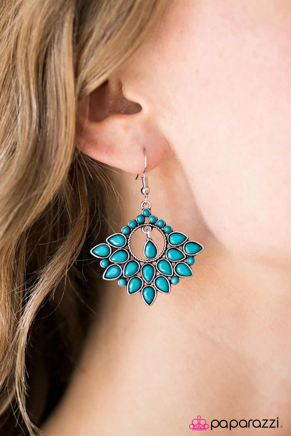 Paparazzi Earring ~ Isla Bella - Blue