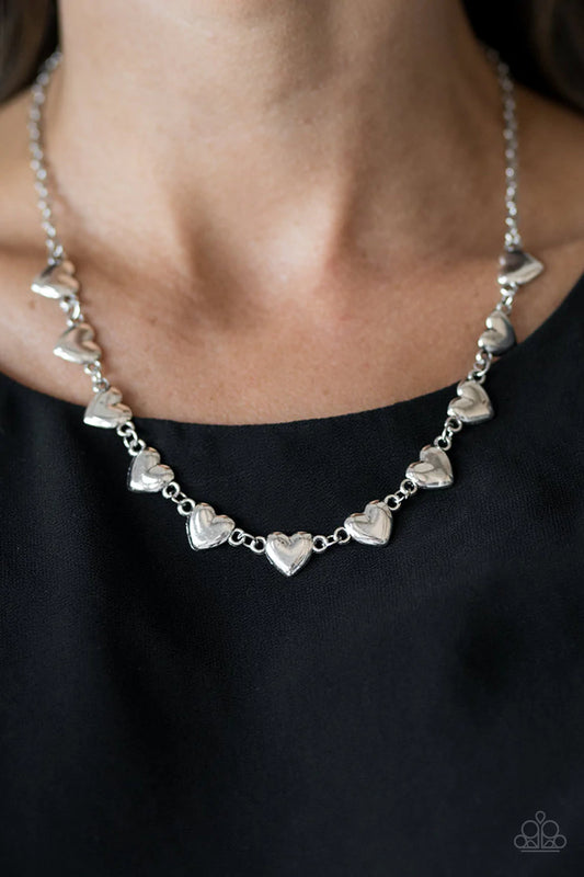 Collar Paparazzi ~ Si mi corazón tuviera alas - Plata