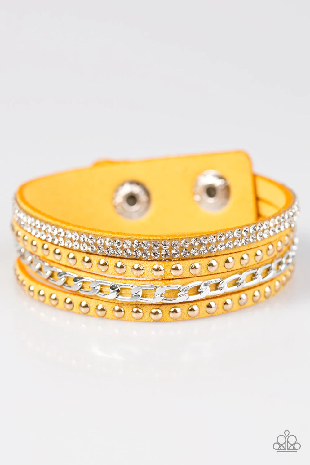 Paparazzi Bracelet ~ Hot GLAM! - Yellow