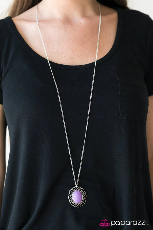 Collar Paparazzi ~ Summer Ranch - Púrpura