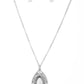 Paparazzi Necklace ~ Modern Majesty - White