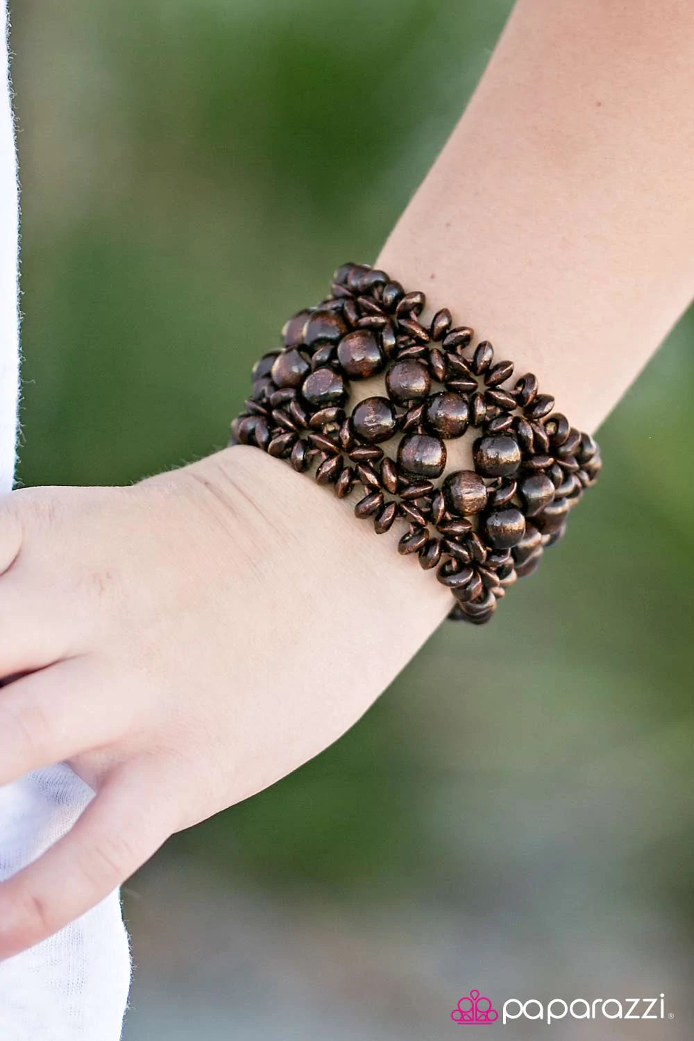 Paparazzi Bracelet ~ Tropical Bliss - Brown