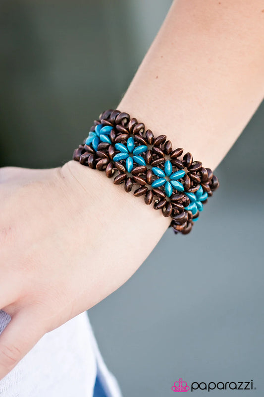 Pulsera Paparazzi ~ Maui Melody - Azul