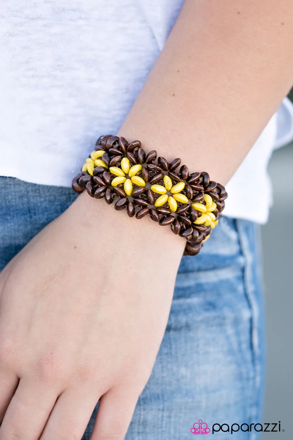 Pulsera Paparazzi ~ Maui Melody - Amarillo