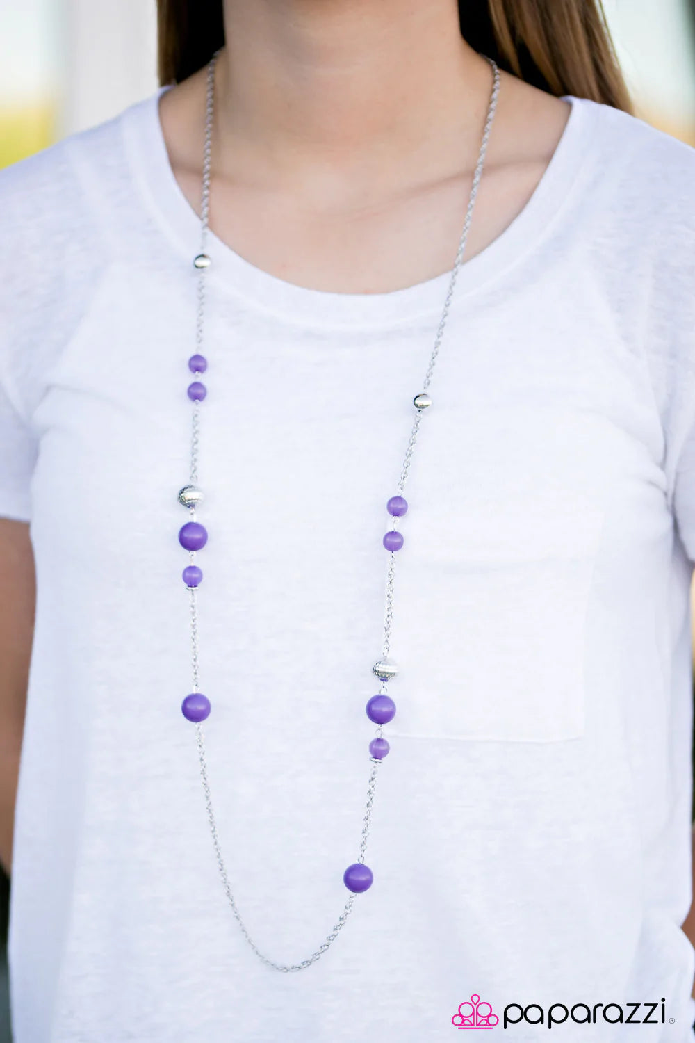 Paparazzi Necklace ~ Sweet GLEAMS - Purple